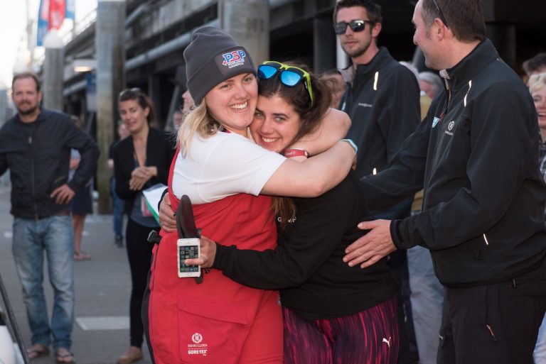 Grace and her sister Holly – Arrival into Seattle
